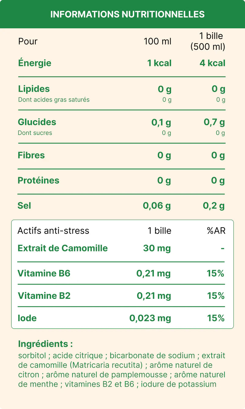 Hydrology Chill - Água Funcional Relaxante Sem Açúcar