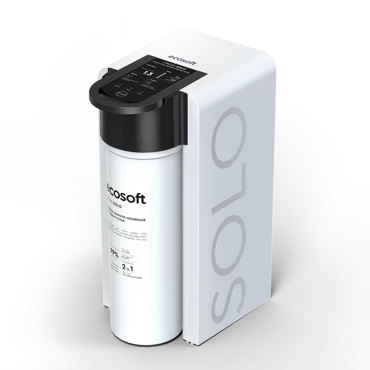 Filtre à osmose inverse à flux direct Ecosoft CROSS Solo