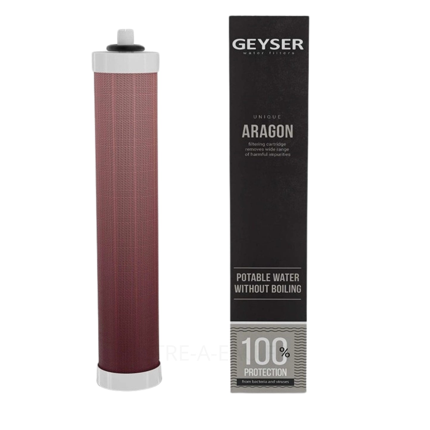 Cartouche pour purificateur d'eau sur évier Geyser AQUA