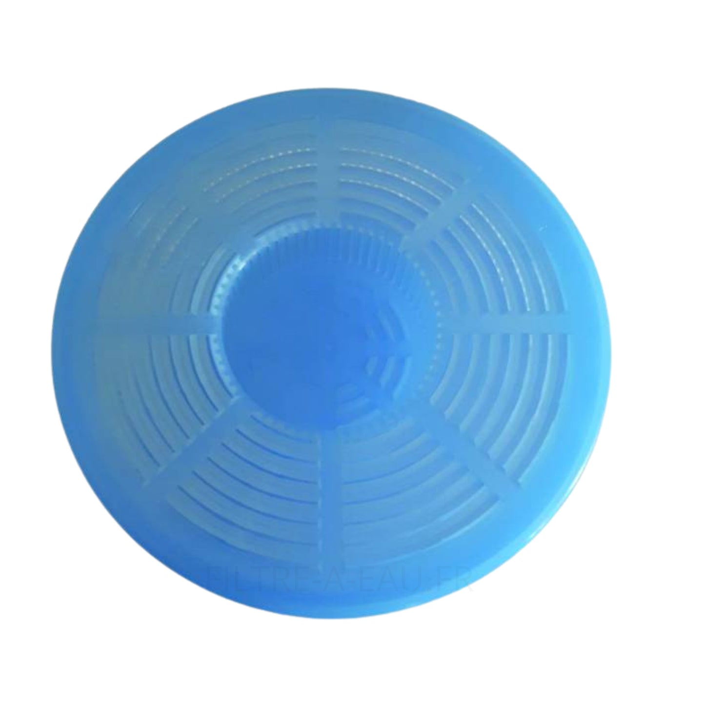 corbeille bleue vide à minéraux fontaine eva pour fontaine à eau