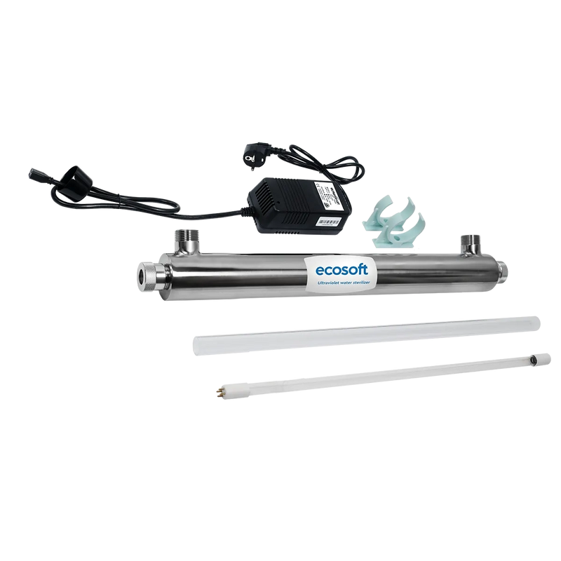 Stérilisateur UV Ecosoft E-360 – Désinfection 1,3 m³/h petits appartements