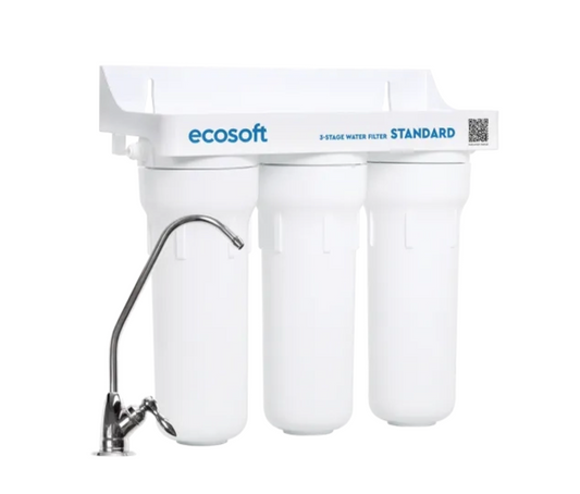 Filtre à eau Ecosoft Standard 3 étages sous évier