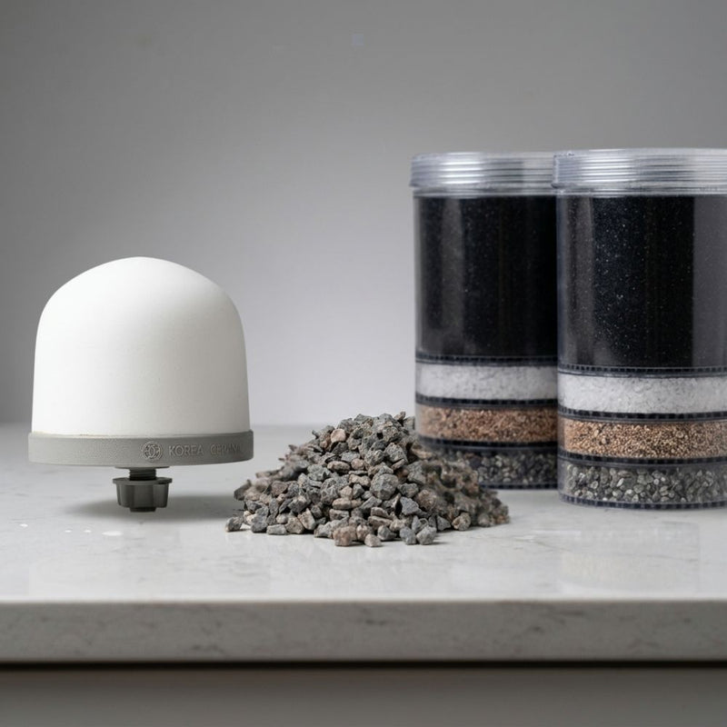Cartouches Fontaine EVA — Pack rechange best-seller (filtration + céramique)