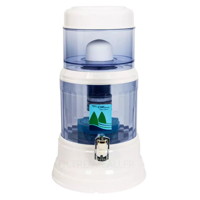 Une fontaine à eau FONTAINE EVA 1200 PLC pour filtrer l'eau du robinet 
