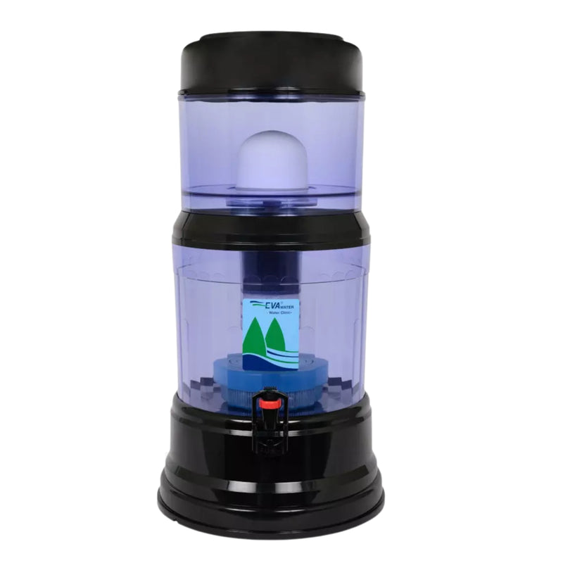 Fontaine EVA 1200 BEP Noire — Fontaine filtrante et magnétisante 12 litres — fontaine à eau filtrante 12 litres