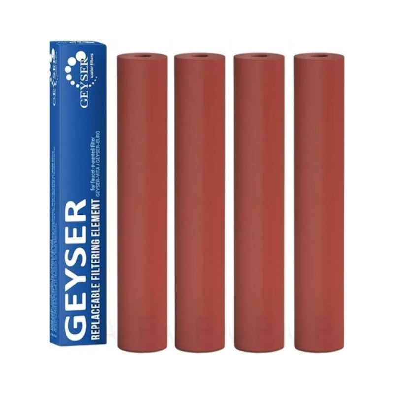 filtre à eau pour robinet de cuisine GEYSER EURO par lot de 4