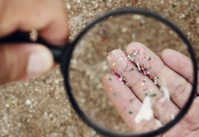Microplastiques dans l'eau